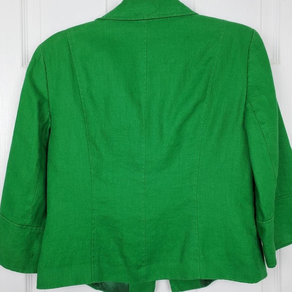 Lafayette 148 linen 3/4 sleeve jacket size 6 - Picture 7 of 8